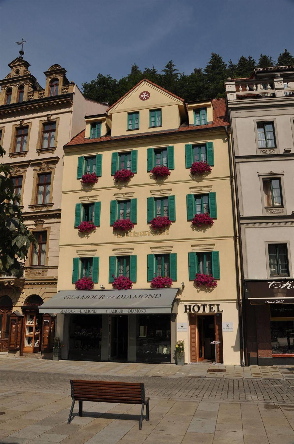 Hotel Maltezsky Kriz Karlsbad Eksteriør billede